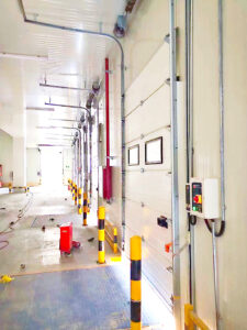 wuxi newton technology sectional industrial door