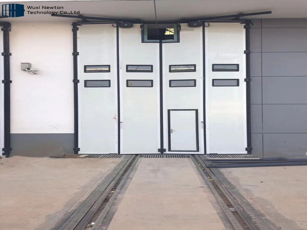 wuxi newton technology industrial folding door