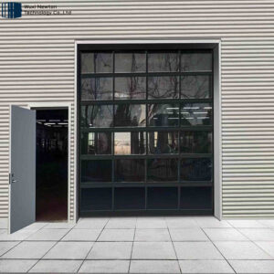 wuxi newton technology glass sectional garage door door