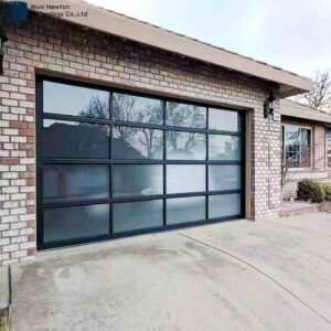 wuxi newton technology glass sectional garage door